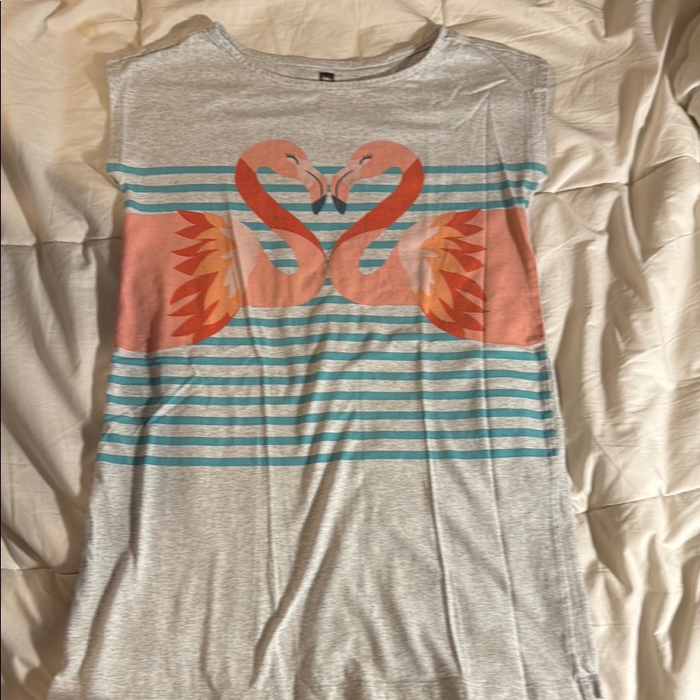 Tea Collection Flamingo Dress